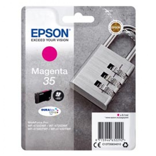 Epson - Cartuccia ink - 35 - Magenta - C13T35834010 - 9,1ml Epson - Cartuccia ink - 35 - Magenta - C13T35834010 - 9,1ml