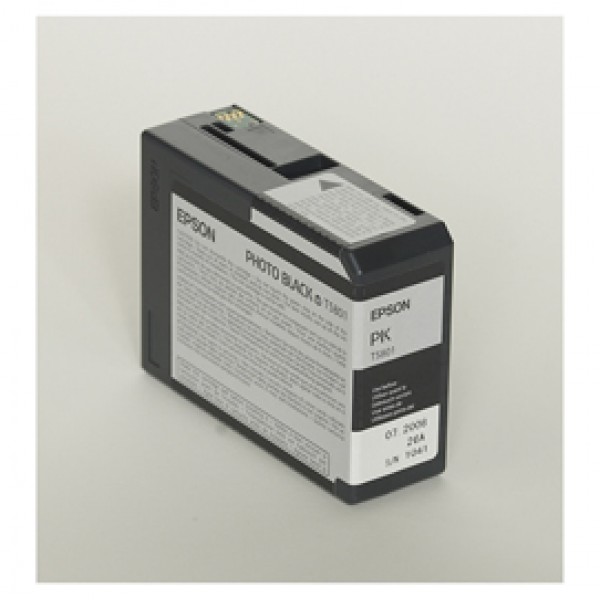 Epson - Tanica - Nero foto - T5801 - C13T580100 - 80ml Epson - Tanica - Nero foto - T5801 - C13T580100 - 80ml