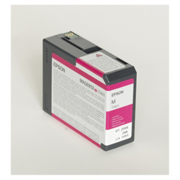 Epson - Tanica - Magenta - T5803 - C13T580300 - 80ml Epson - Tanica - Magenta - T5803 - C13T580300 - 80ml