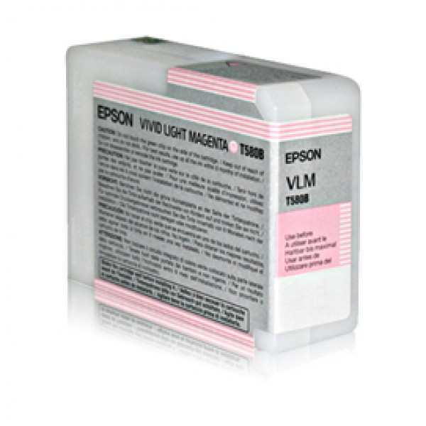 Epson - Tanica - Magenta chiaro - T580B - C13T580B00 - 80ml Epson - Tanica - Magenta chiaro - T580B - C13T580B00 - 80ml