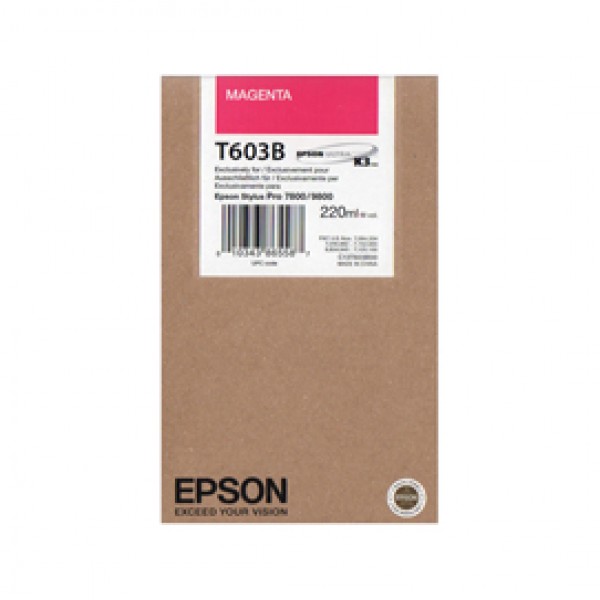 Epson - Tanica - Magenta - C13T603B00 - 220ml Epson - Tanica - Magenta - C13T603B00 - 220ml