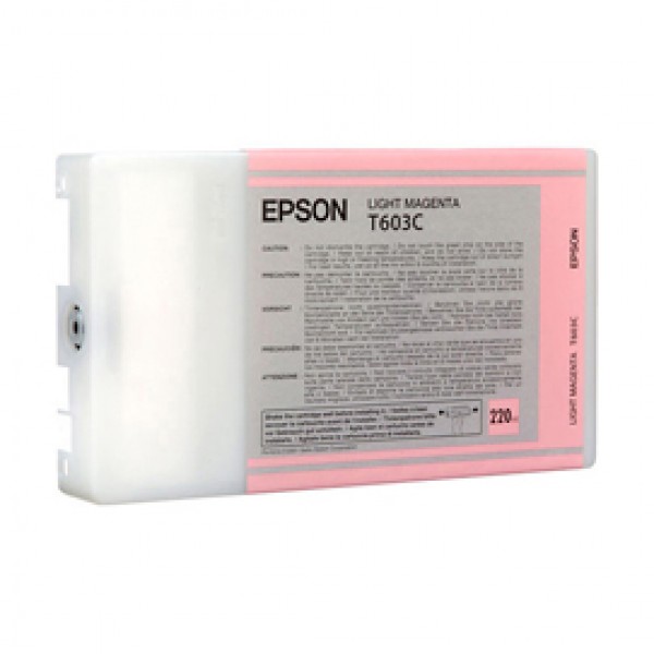Epson - Tanica - Magenta chiaro - T603C - C13T603C00 - 220ml Epson - Tanica - Magenta chiaro - T603C - C13T603C00 - 220ml