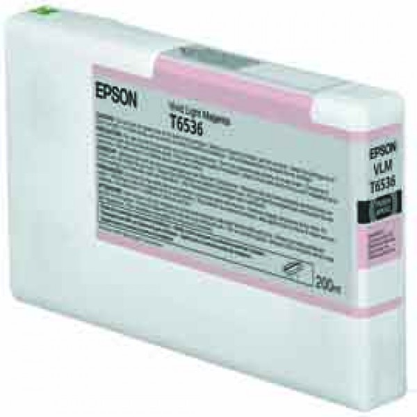 Epson - Tanica - vivid Magenta chiaro - T6536 - C13T653600 - 200ml Epson - Tanica - vivid Magenta chiaro - T6536 - C13T653600 - 200ml