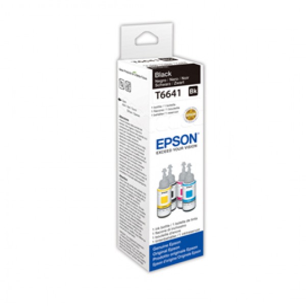 Epson - Flacone - Nero - T6641 - C13T664140 - 70ml Epson - Flacone - Nero - T6641 - C13T664140 - 70ml