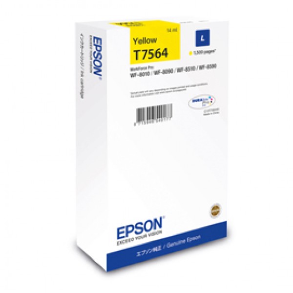 Epson - Tanica - Giallo - T7564 - C13T756440  - 14ml