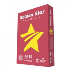 Carta da Fotocopie A4 Golden Star 80 gr. -  (pallet 240 risme)