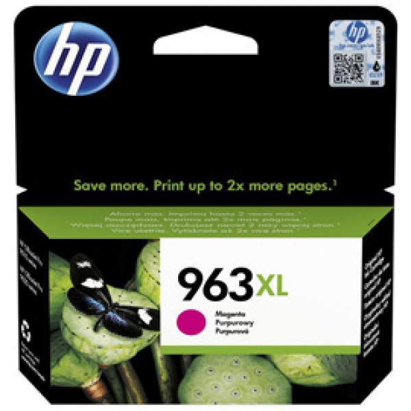 Hp - Cartuccia ink - 963XL - Magenta - 3JA28AE - 1.600 pag Hp - Cartuccia ink - 963XL - Magenta - 3JA28AE - 1.600 pag
