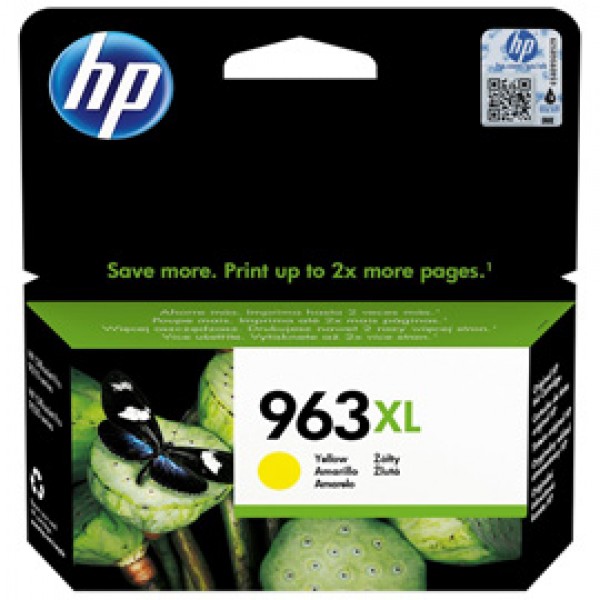 Hp - Cartuccia ink - 963XL - Giallo - 3JA29AE - 1.600 pag Hp - Cartuccia ink - 963XL - Giallo - 3JA29AE - 1.600 pag