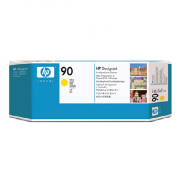 Hp - Testina di stampa - 90 - Giallo - C5057A - 400 pag Hp - Testina di stampa - 90 - Giallo - C5057A - 400 pag