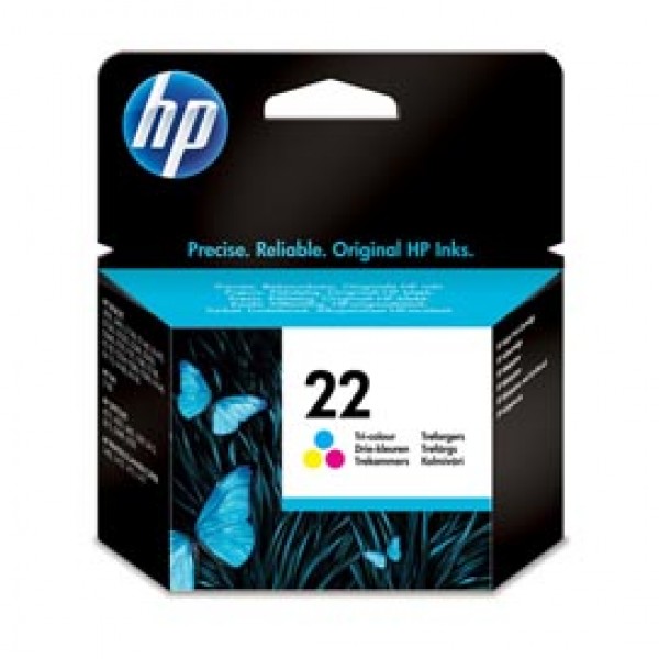 Hp - Cartuccia ink - 22 - C/M/Y - C9352AE - 165 pag