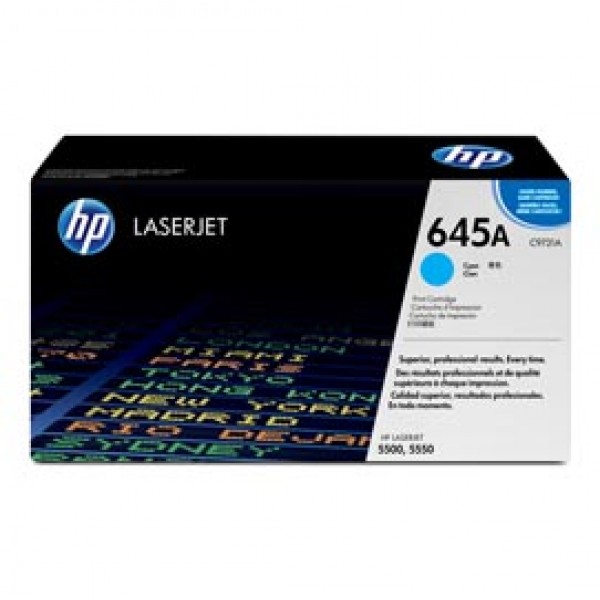 Hp - Toner - 645A - Ciano - C9731A - 12.000 pag Hp - Toner - 645A - Ciano - C9731A - 12.000 pag