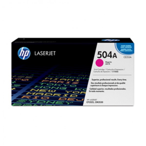 Hp - Toner - 504A - Magenta - CE253A - 7.000 pag Hp - Toner - 504A - Magenta - CE253A - 7.000 pag