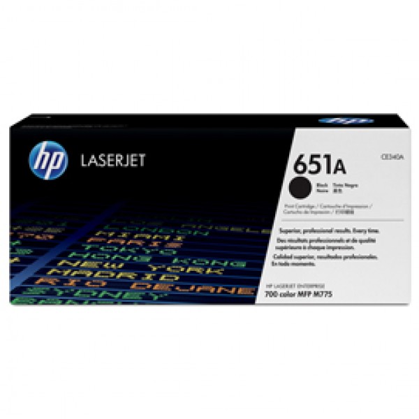 Hp - Toner - 651A - Nero - CE340A - 13.500 pag Hp - Toner - 651A - Nero - CE340A - 13.500 pag