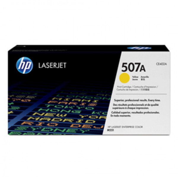 Hp - Toner - 507A - Giallo - CE402A - 6.000 pag Hp - Toner - 507A - Giallo - CE402A - 6.000 pag