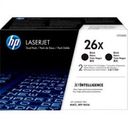 Hp - Confezione 2 Toner - 26X - Nero - CF226XD - 9.000 pag cad