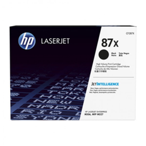 Hp - Toner - 87X - Nero - CF287X - 18.000 pag Hp - Toner - 87X - Nero - CF287X - 18.000 pag