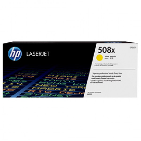 Hp - Toner - 508X - Giallo - CF362X - 9.500 pag Hp - Toner - 508X - Giallo - CF362X - 9.500 pag