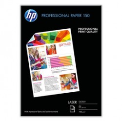 Hp - Confezione da 150 Fogli Carta professionale per stampe laser - lucida - 150 g/m² - A4 - 210 x 297 mm - CG965A