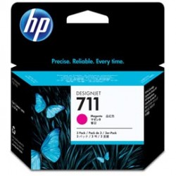 Hp - Confezione 3 cartucce ink - 711 - Magenta - CZ135A - 29ml cad