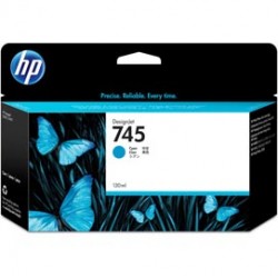 Hp - Cartuccia ink - 745 - Ciano fotografico - F9J97A - 130ml