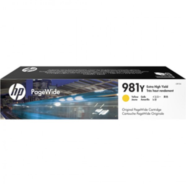 Hp - Cartuccia ink - 981Y - Giallo - L0R15A - 16.000 pag Hp - Cartuccia ink - 981Y - Giallo - L0R15A - 16.000 pag