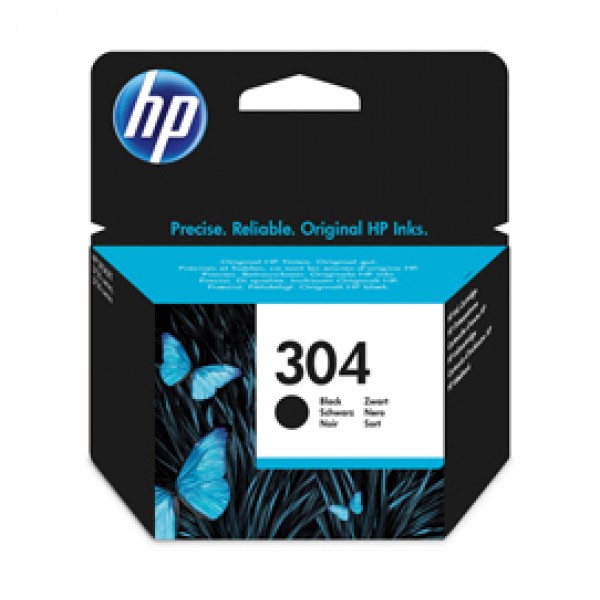 Hp 304 - Cartuccia ink originale - Nero - N9K06AE - 120 pag Hp 304 - Cartuccia ink originale - Nero - N9K06AE - 120 pag