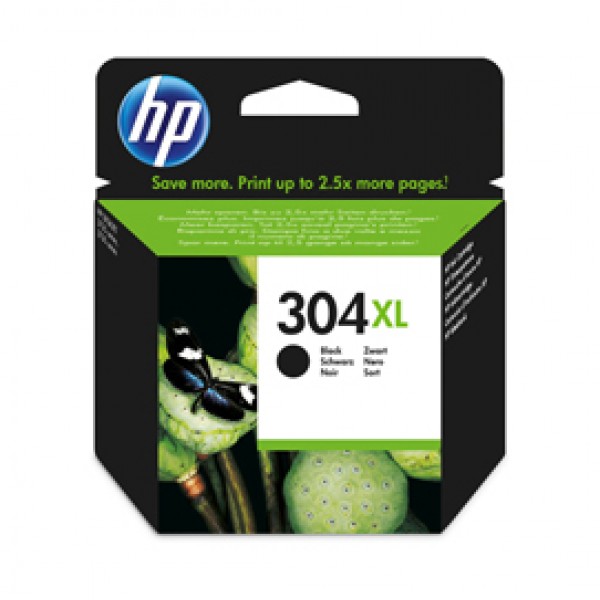 Hp 304XL - Cartuccia ink originale - Nero - N9K08AE - 300 pag Hp 304XL - Cartuccia ink originale - Nero - N9K08AE - 300 pag