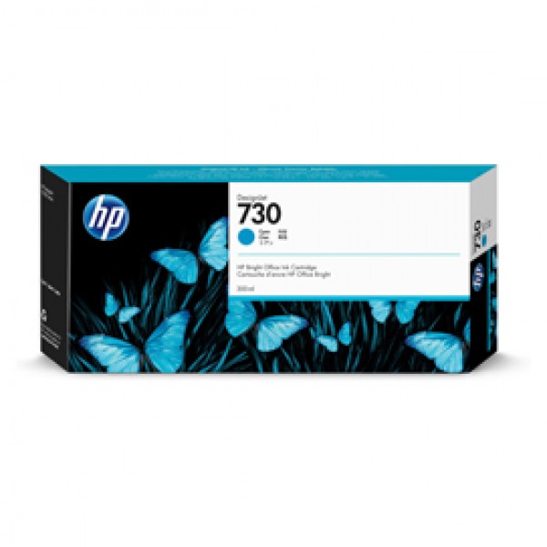Hp - Cartuccia ink - 730 - Ciano - P2V68A - 300ml Hp - Cartuccia ink - 730 - Ciano - P2V68A - 300ml
