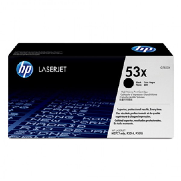 Hp - Toner - 53X - Nero - Q7553X - 7.000 pag Hp - Toner - 53X - Nero - Q7553X - 7.000 pag