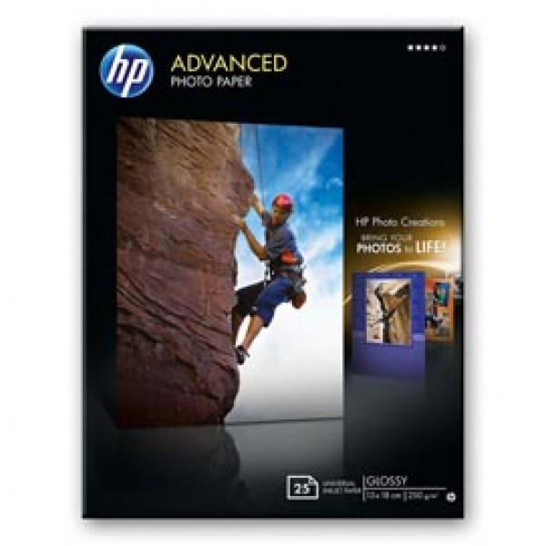 HP Confezione da 20 fogli carta fotografica Premium Plus, lucida 13 x 18 cm