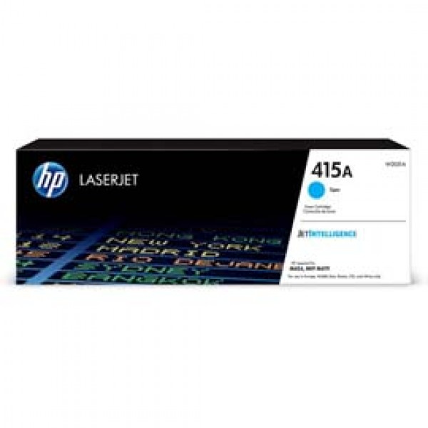 Hp - Toner - 415A - Ciano - W2031A - 2.100 pag Hp - Toner - 415A - Ciano - W2031A - 2.100 pag