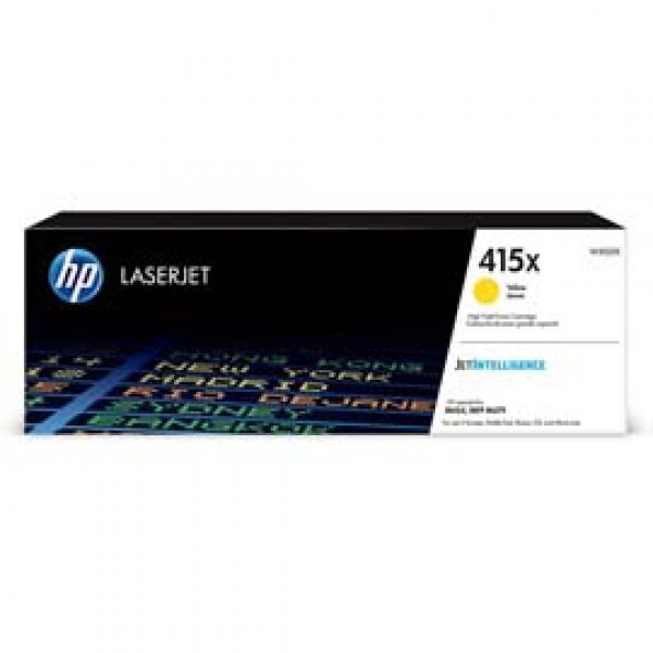 Hp - Toner - 415X - Giallo - W2032X - 6.000 pag Hp - Toner - 415X - Giallo - W2032X - 6.000 pag