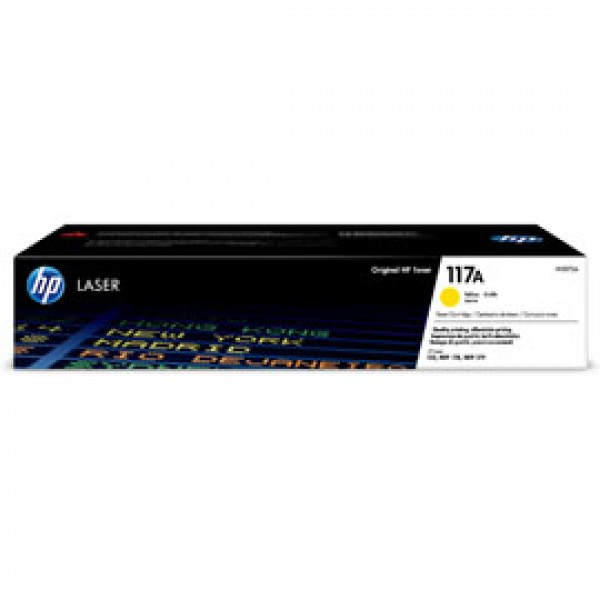 Hp - Toner - 117A - giallo - W2072A - 700 pag Hp - Toner - 117A - giallo - W2072A - 700 pag