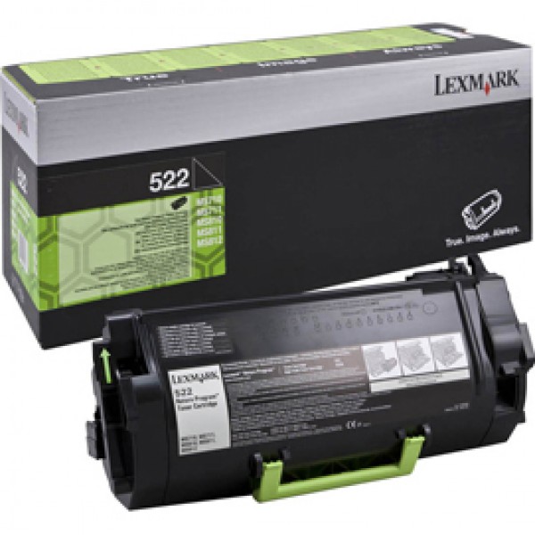 Lexmark - Toner - Nero - 52D2000 - return program - 6.000 pag Lexmark - Toner - Nero - 52D2000 - return program - 6.000 pag
