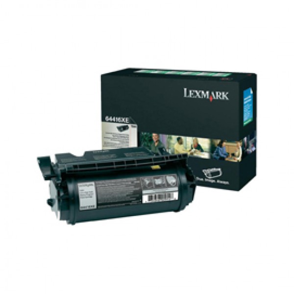 Lexmark - Toner - Nero - 64416XE - return program - 32.000 pag Lexmark - Toner - Nero - 64416XE - return program - 32.000 pag