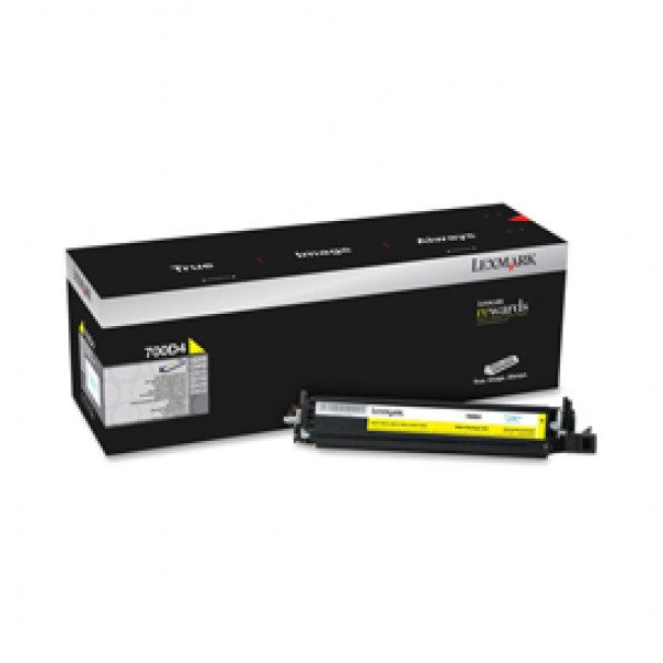 Lexmark - Unità sviluppatore - Giallo - 70C0D40 - 40.000 pag Lexmark - Unità sviluppatore - Giallo - 70C0D40 - 40.000 pag