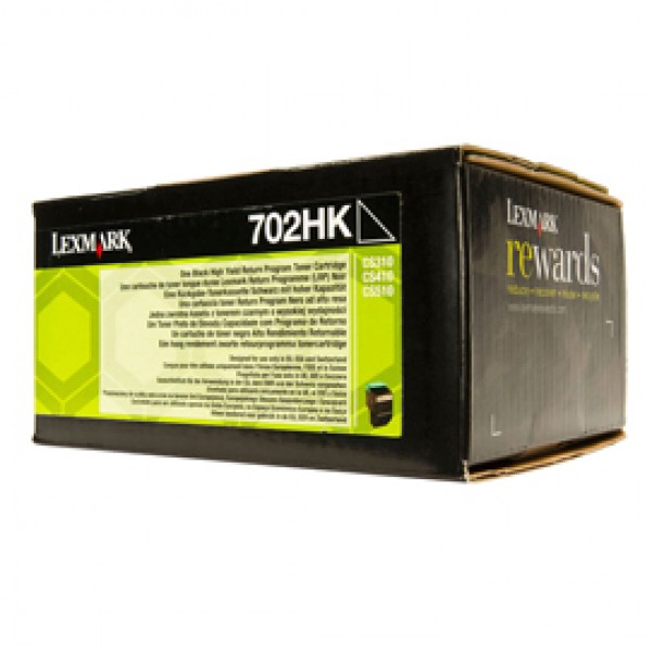 Lexmark - Toner - Nero - 70C2HK0 - return program - 4.000 pag Lexmark - Toner - Nero - 70C2HK0 - return program - 4.000 pag
