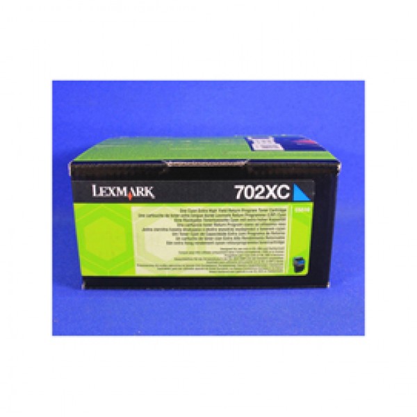 Lexmark - Toner - Ciano - 70C2XC0 - return program - 4.000 pag Lexmark - Toner - Ciano - 70C2XC0 - return program - 4.000 pag