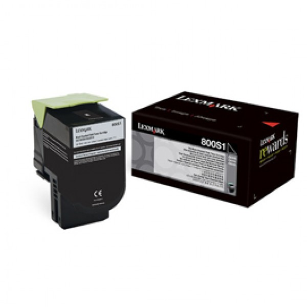 Lexmark - Toner - Nero - 80C0S10 - 2.500 pag Lexmark - Toner - Nero - 80C0S10 - 2.500 pag