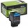 Lexmark - Toner - Ciano - 80C20C0 - return program - 1.000 pag