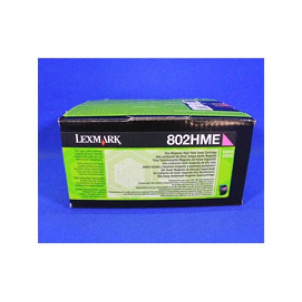 Lexmark - Toner - Magenta - 80C2HME - 3.000 pag Lexmark - Toner - Magenta - 80C2HME - 3.000 pag