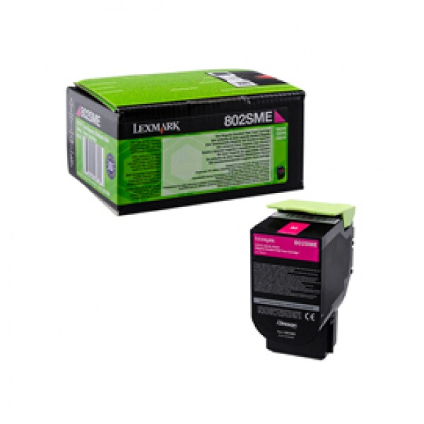 Lexmark - Toner - Magenta - 80C2SME - 2.000 pag Lexmark - Toner - Magenta - 80C2SME - 2.000 pag