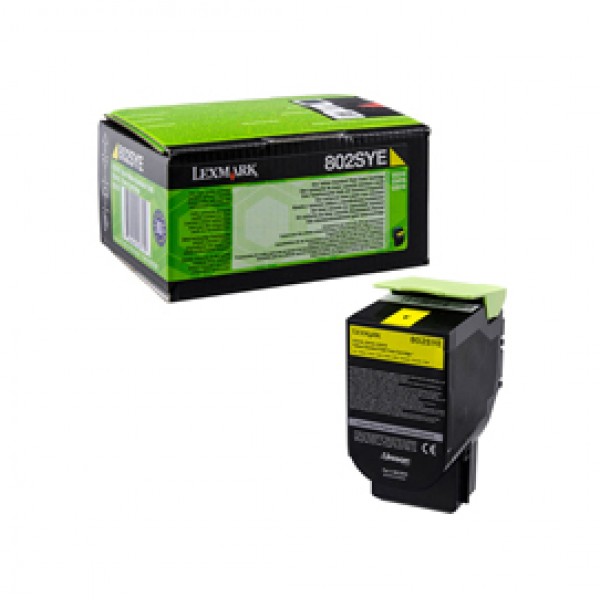 Lexmark - Toner - Giallo - 80C2SYE - 2.000 pag Lexmark - Toner - Giallo - 80C2SYE - 2.000 pag