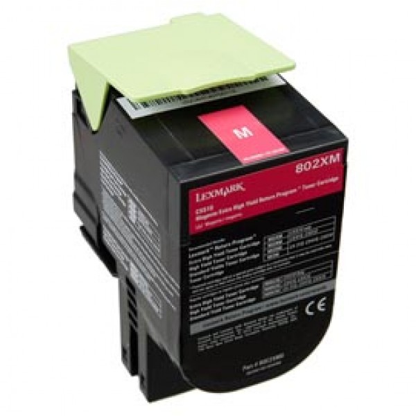 Lexmark - Toner - Magenta - 80C2XM0 - return program - 4.000 pag Lexmark - Toner - Magenta - 80C2XM0 - return program - 4.000 pag
