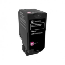 Lexmark - Toner - Magenta - 84C2HM0 - return program - 16.000 pag