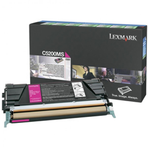Lexmark - Toner - Magenta - C5200MS - return program - 1.500 pag