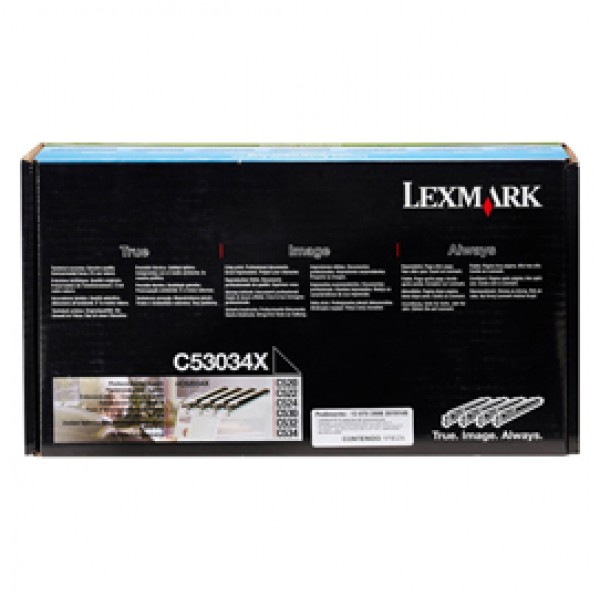 Lexmark - Unità Fotoconduttore - Nero/Ciano/Magenta/Giallo - C53034X - 80.000 pag Lexmark - Unità Fotoconduttore - Nero/Ciano/Magenta/Giallo - C53034X - 80.000 pag