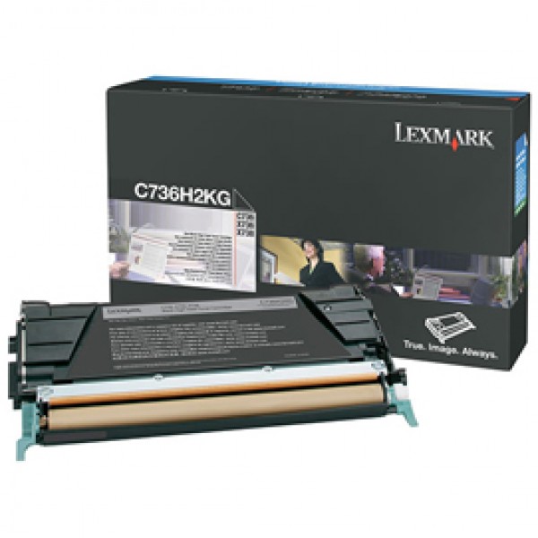 Lexmark - Toner - Nero - C736H2KG - non return program - 12.000 pag Lexmark - Toner - Nero - C736H2KG - non return program - 12.000 pag