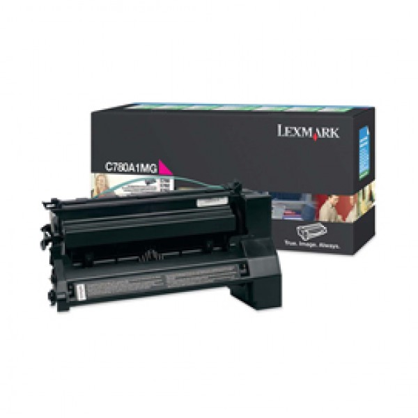 Lexmark - Toner - Magenta - C780A1MG - return program - 6.000 pag Lexmark - Toner - Magenta - C780A1MG - return program - 6.000 pag