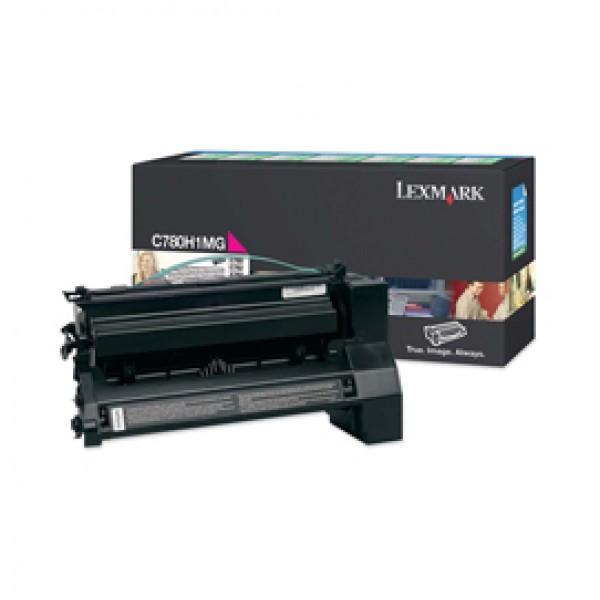 Lexmark - Toner - Magenta - C780H1MG - return program - 10.000 pag Lexmark - Toner - Magenta - C780H1MG - return program - 10.000 pag